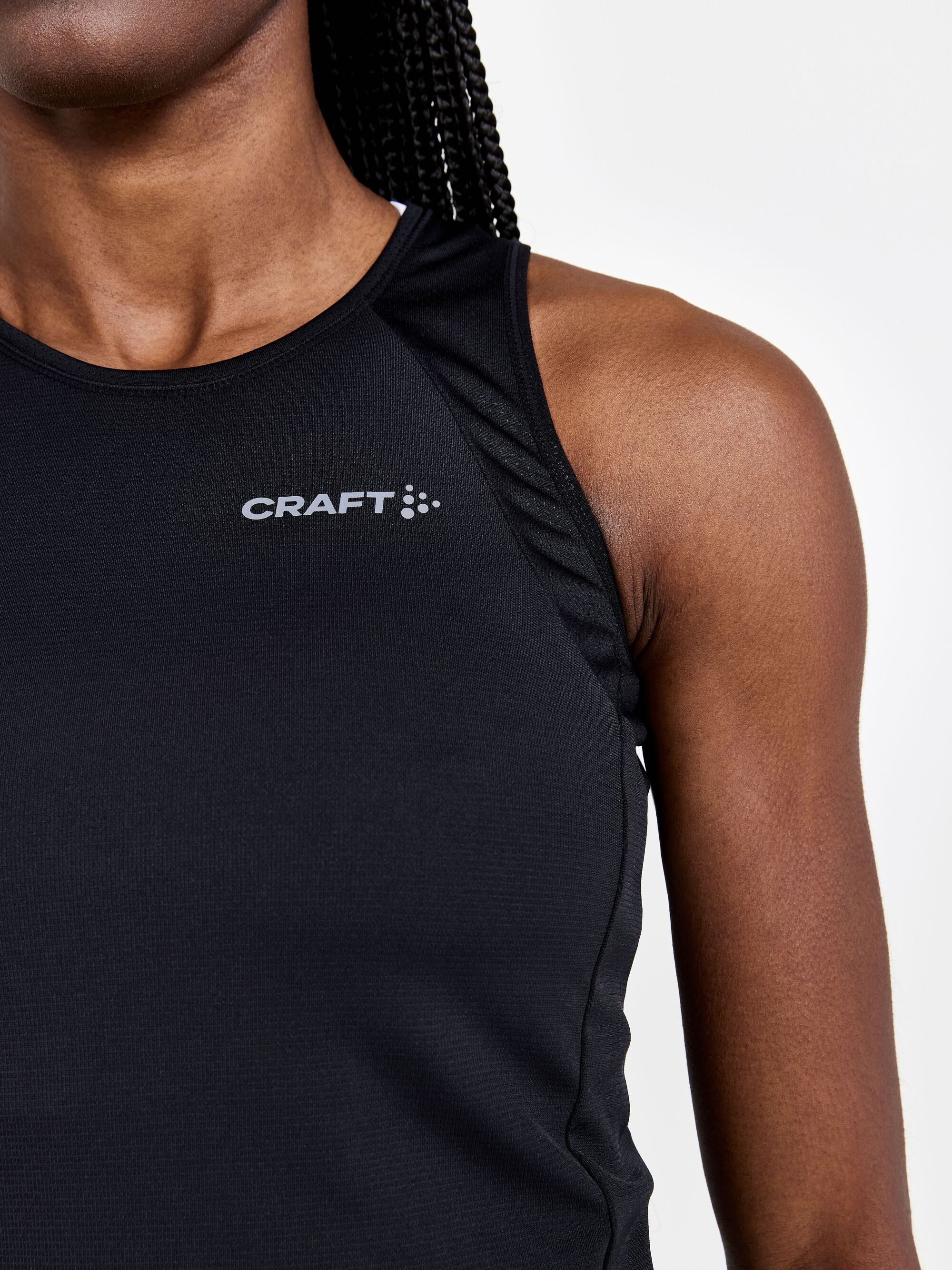 Camiseta sin mangas Core Endur - Negro - Mujer