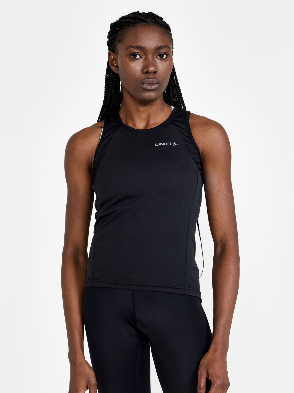 Camiseta sin mangas Core Endur - Negro - Mujer