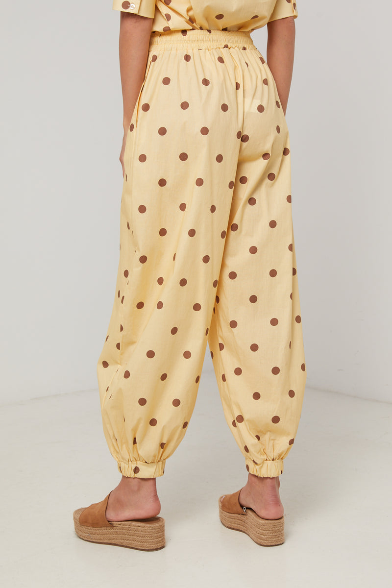 Trousers - Yellow - Women