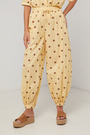 Trousers - Yellow - Women