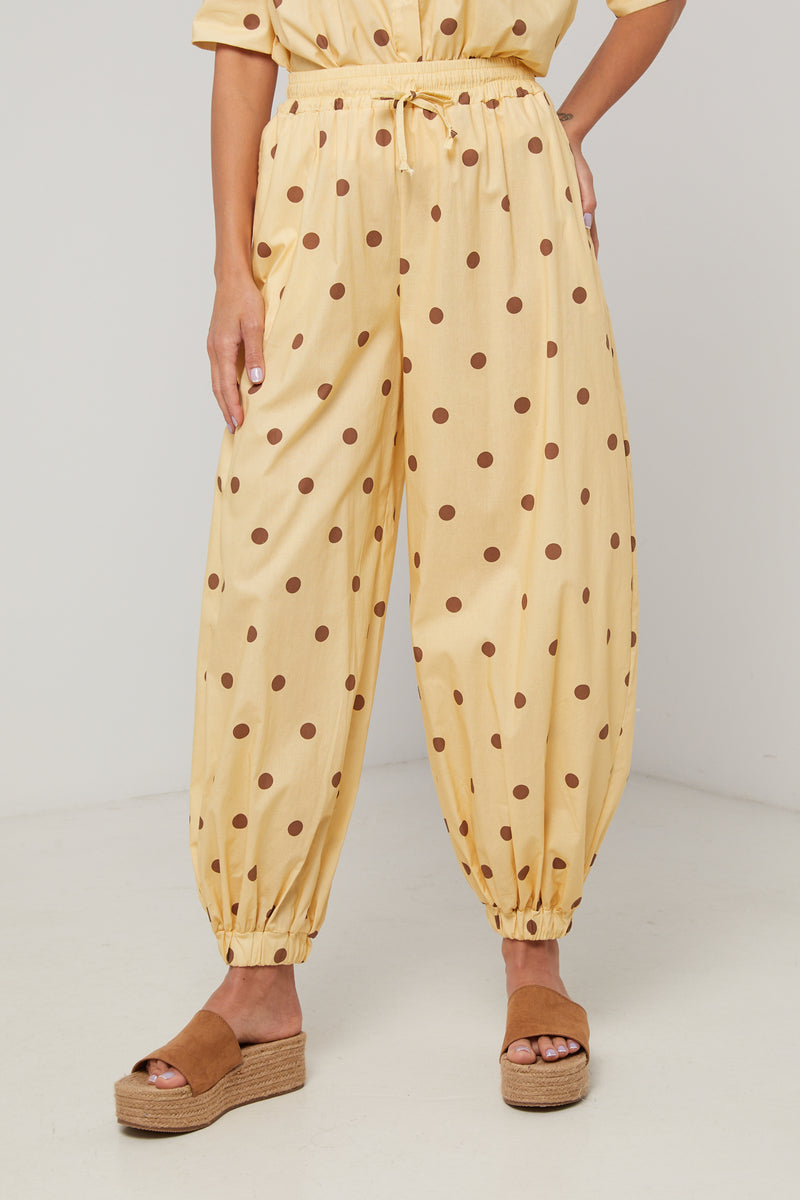 Trousers - Yellow - Women