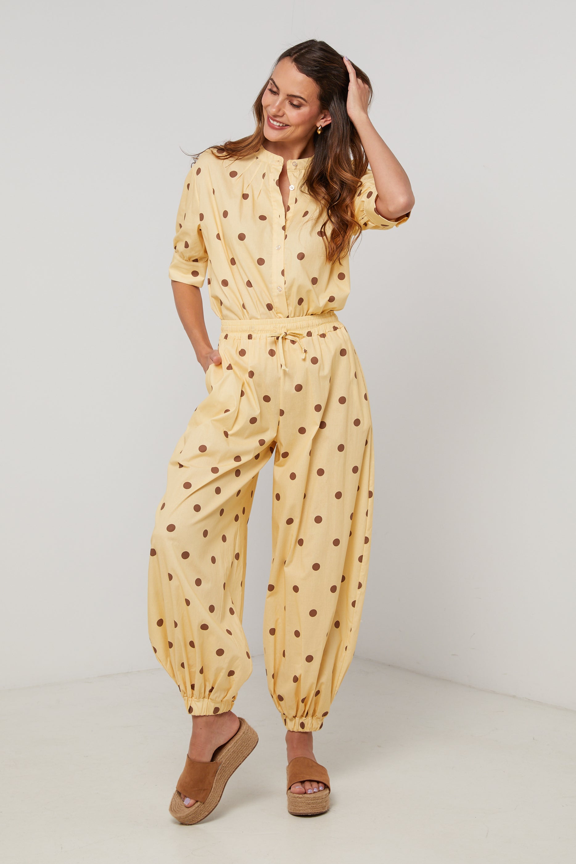 Pantalón - Amarillo - Mujer