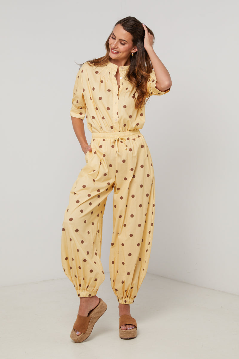 Trousers - Yellow - Women