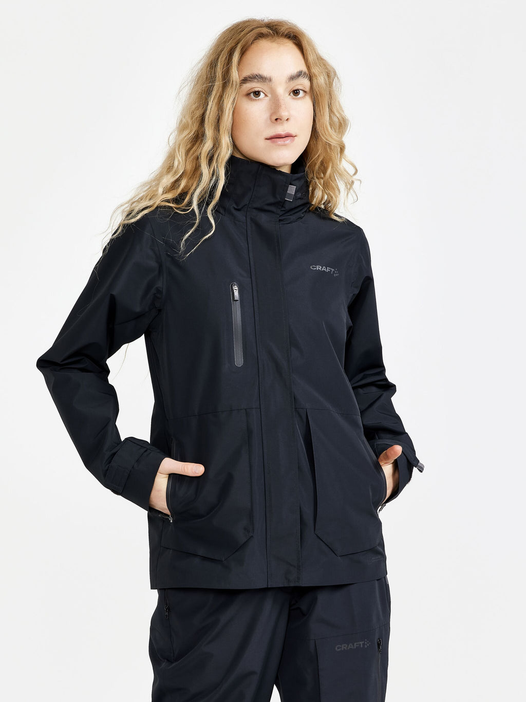 Veste De Vélo Imperméable Adv Ride Hydro - B - Femme