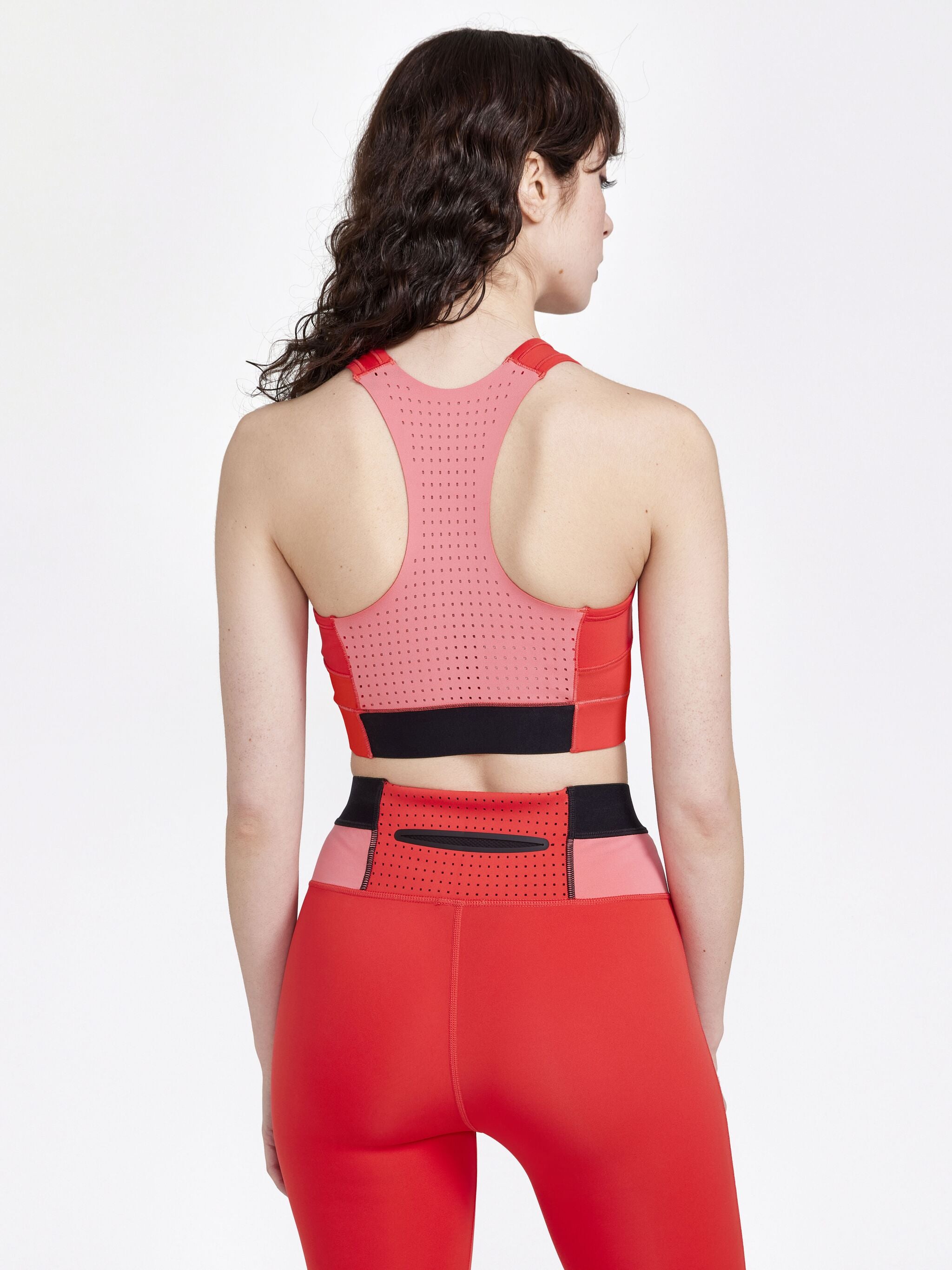 Haut De Sport Pro Hit Blocked - Re - Femme