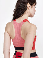 Haut De Sport Pro Hit Blocked - Re - Femme