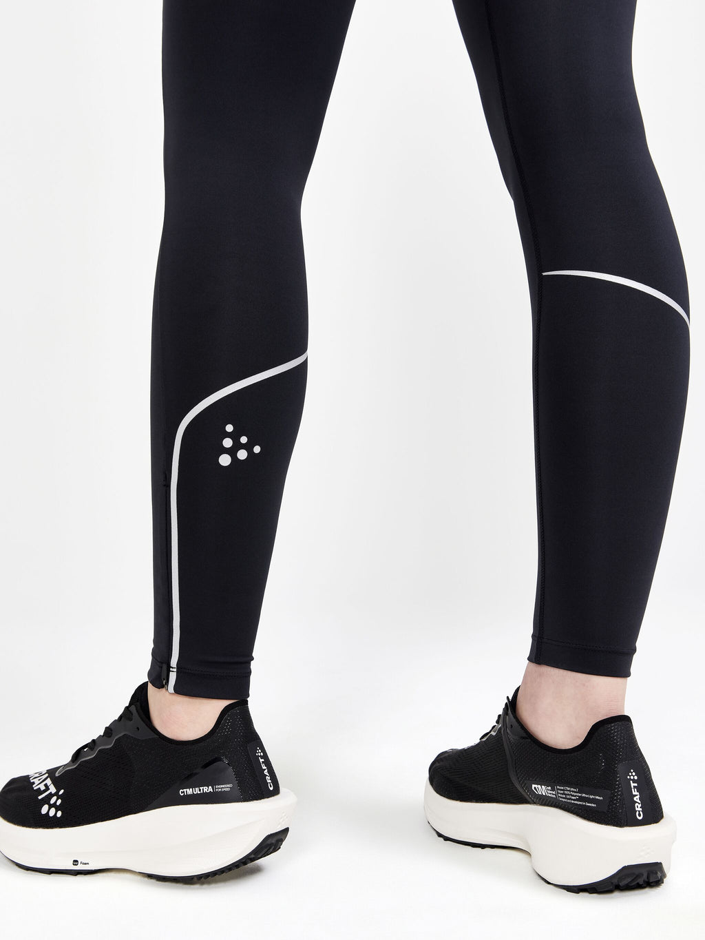 Collant De Running Adv Essence - Noir - Femme