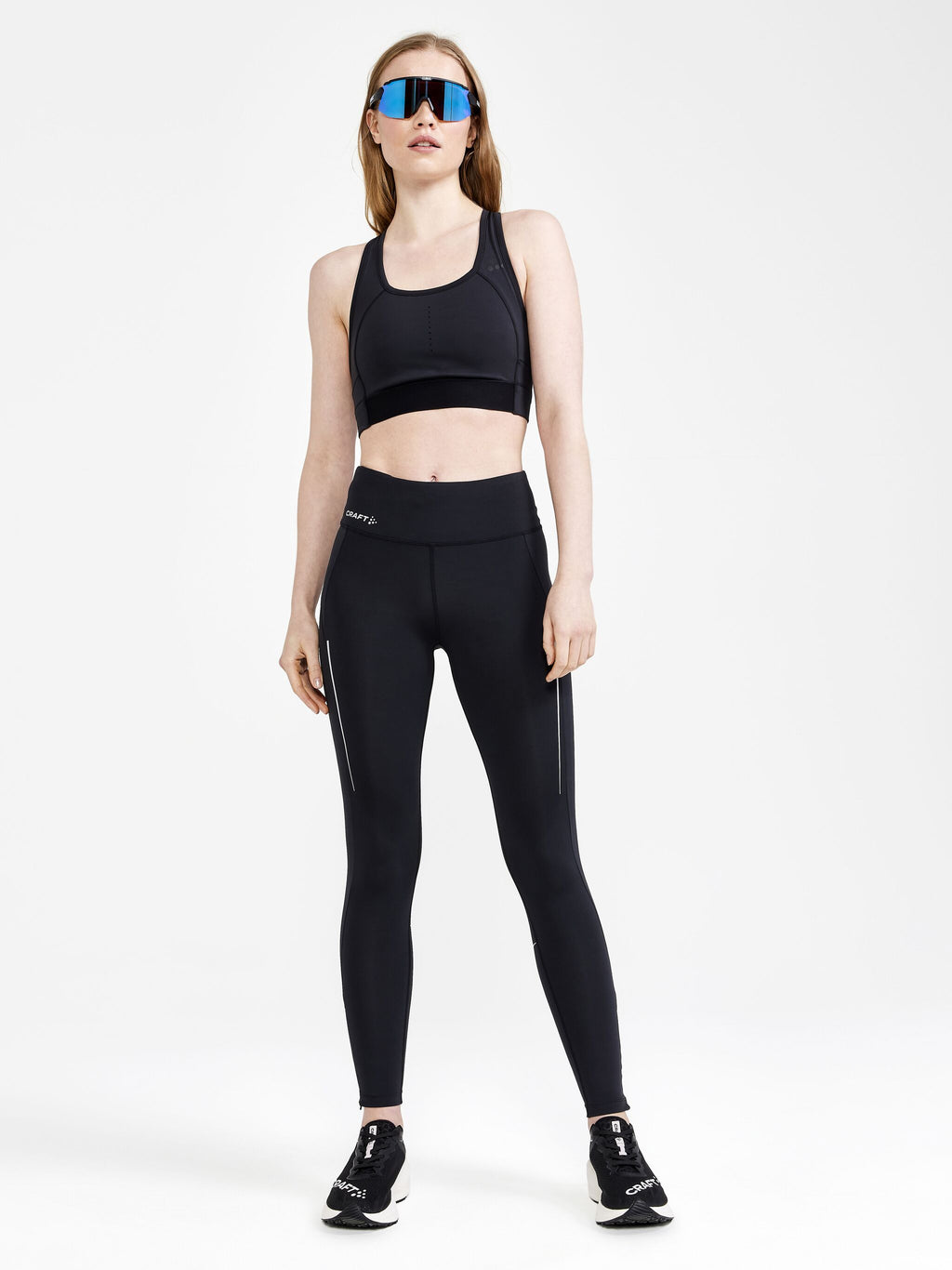 Collant De Running Adv Essence - Noir - Femme