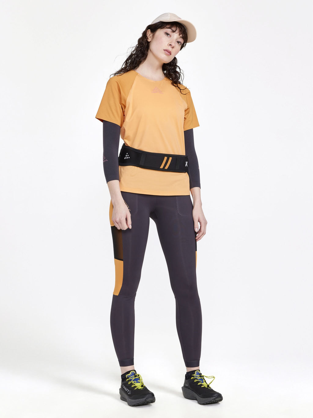 Collant De Trail Pro - Slate-Deser - Femme