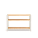 Bona - Étagère 120 Cm 3 Étagères - Chêne & Crème