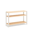 Bona - Étagère 120 Cm 3 Étagères - Chêne & Crème