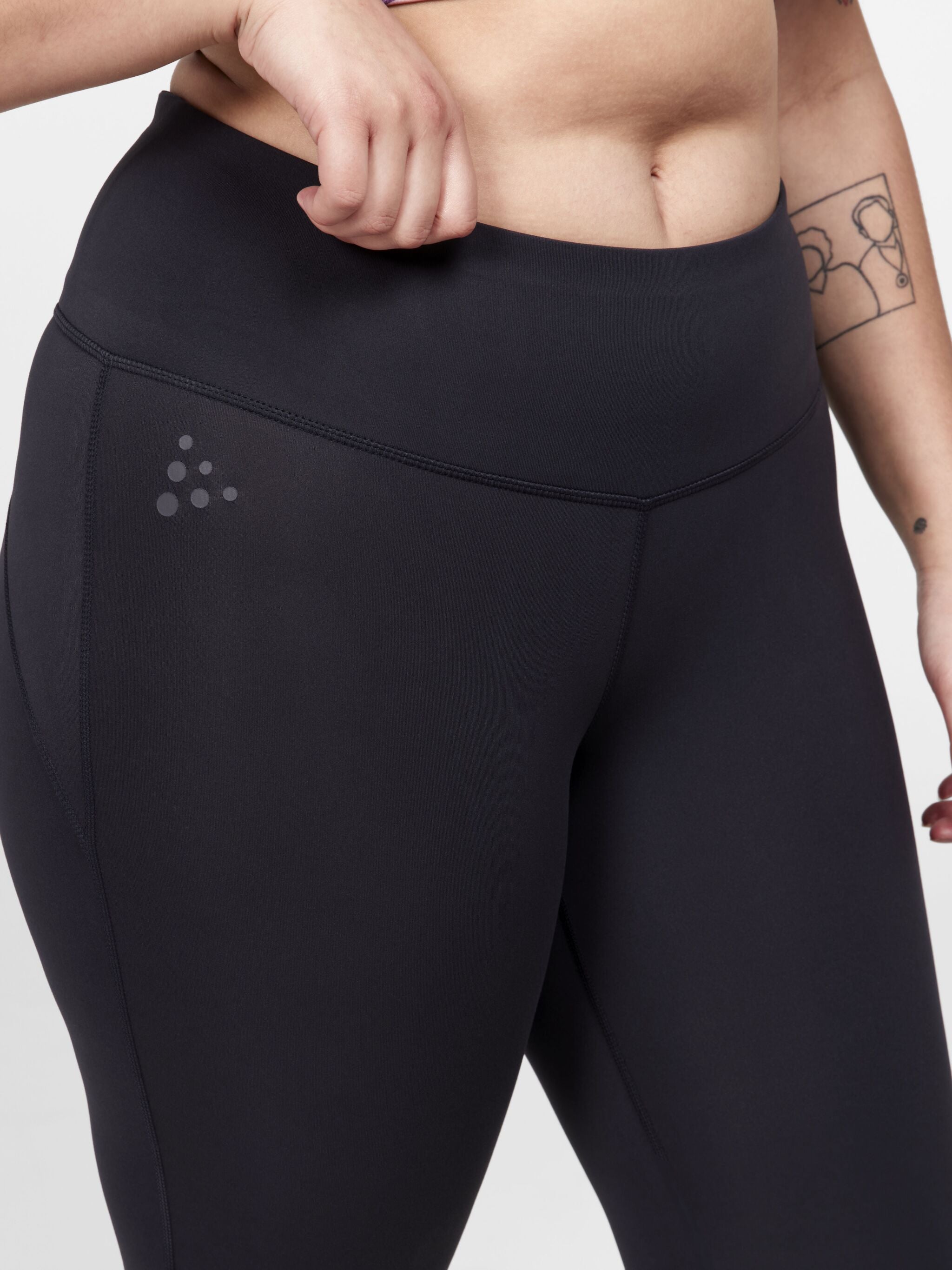 Collant Capri Adv Essence Plus - Noir - Femme