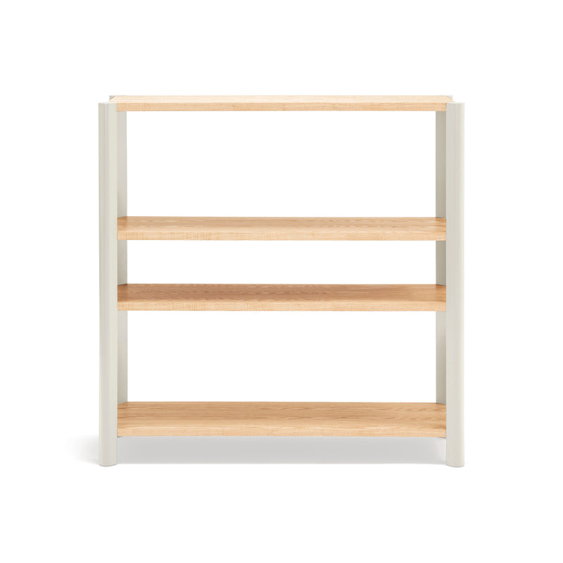 Bona - Étagère 120 Cm 4 Étagères - Chêne & Crème