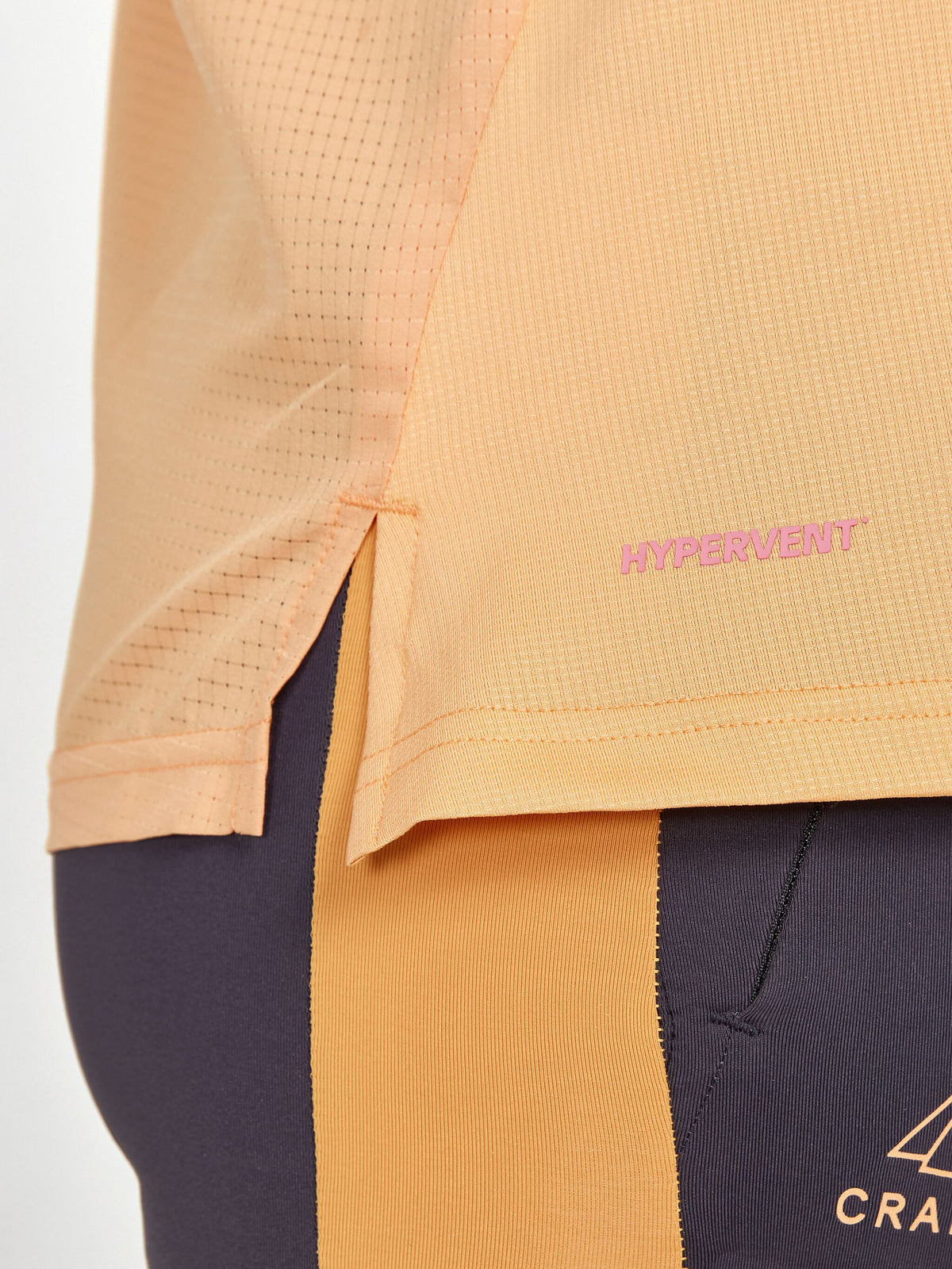 T-Shirt Manches Courtes De Trail Pro - Peach-Deser - Femme