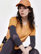 T-Shirt Manches Courtes De Trail Pro - Peach-Deser - Femme