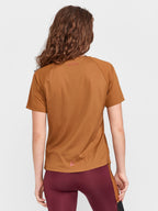 T-Shirt Manches Courtes De Trail Pro - Roots - Femme