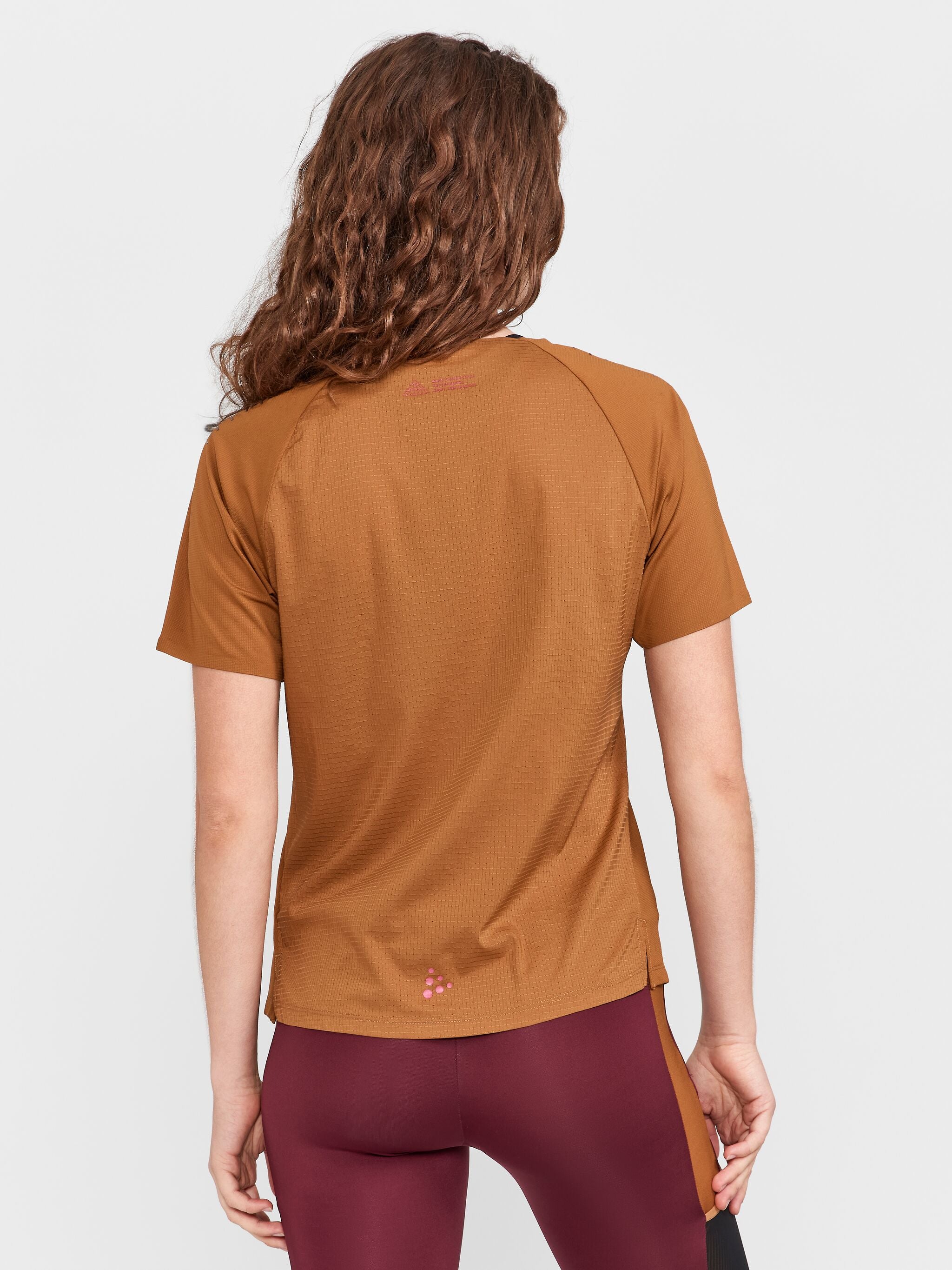 T-Shirt Manches Courtes De Trail Pro - Roots - Femme
