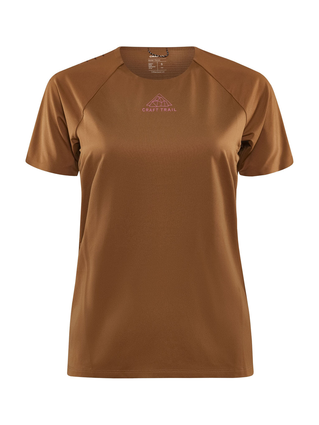 T-Shirt Manches Courtes De Trail Pro - Roots - Femme