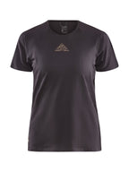 T-Shirt Manches Courtes De Trail Pro - Slate - Femme