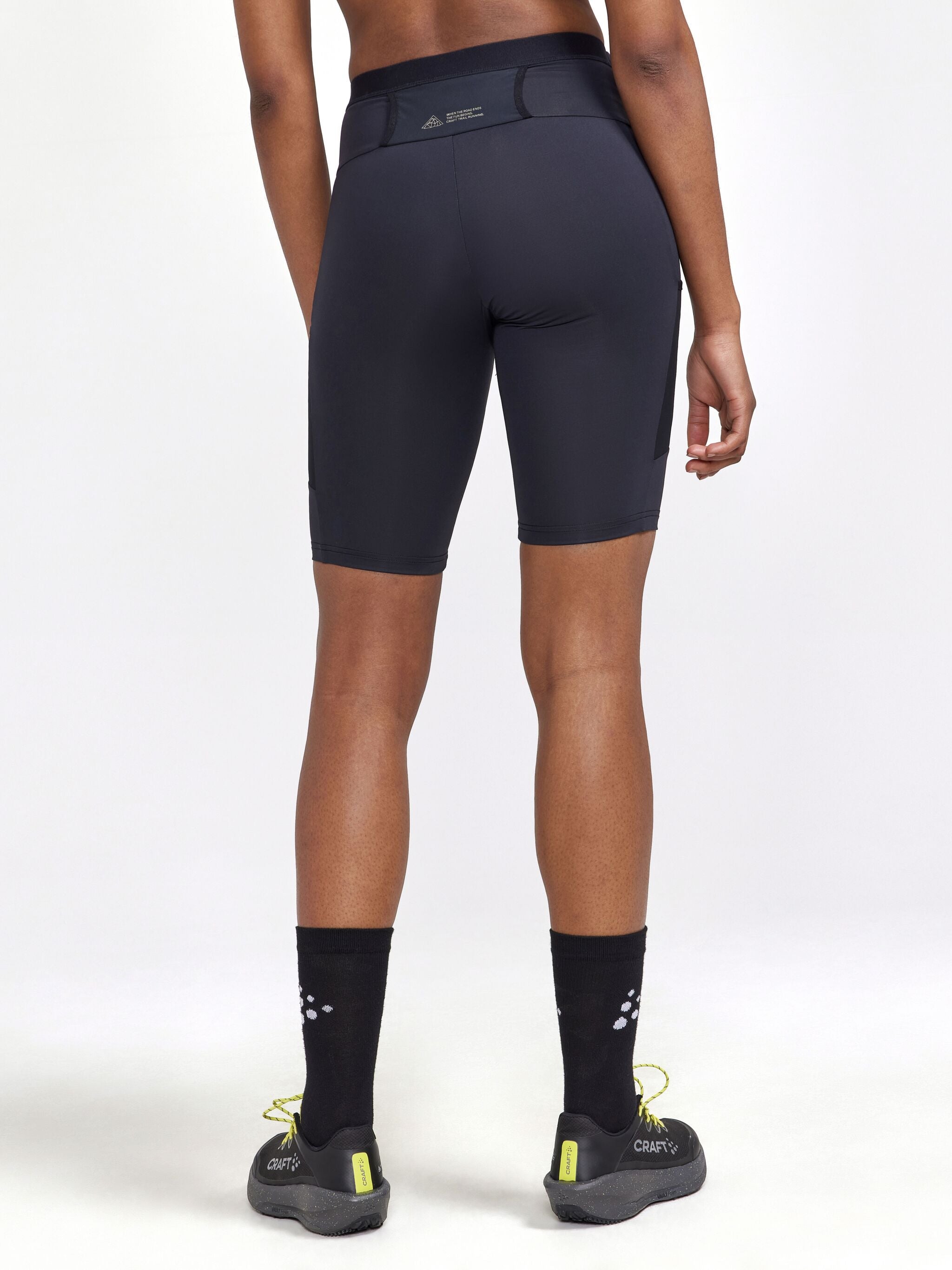 Collant Court De Trail Pro - Noir - Femme