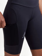 Collant Court De Trail Pro - Noir - Femme