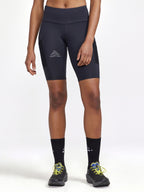 Collant Court De Trail Pro - Noir - Femme