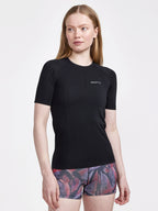 T-Shirt Manches Courtes Adv Cool Intensity - Noir - Femme