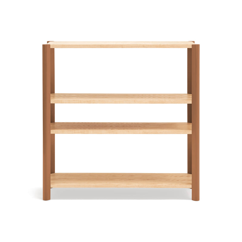 Bona - Étagère 120 Cm 4 Étagères - Chêne & Argile