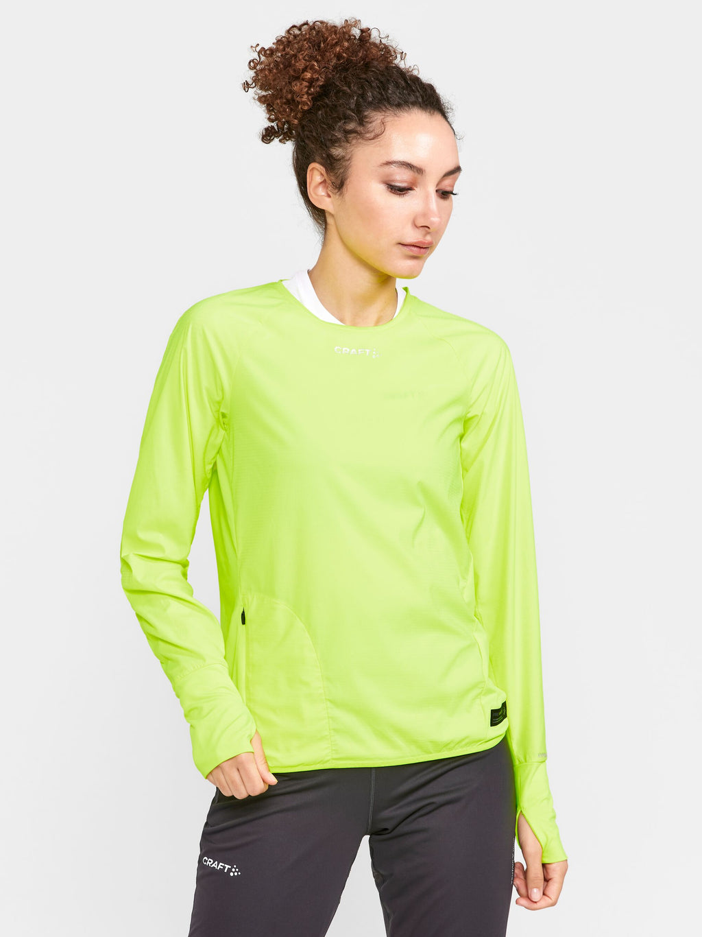 T-Shirt Manches Longues Coupe-Vent Pro Lumen - Flumin - Femme