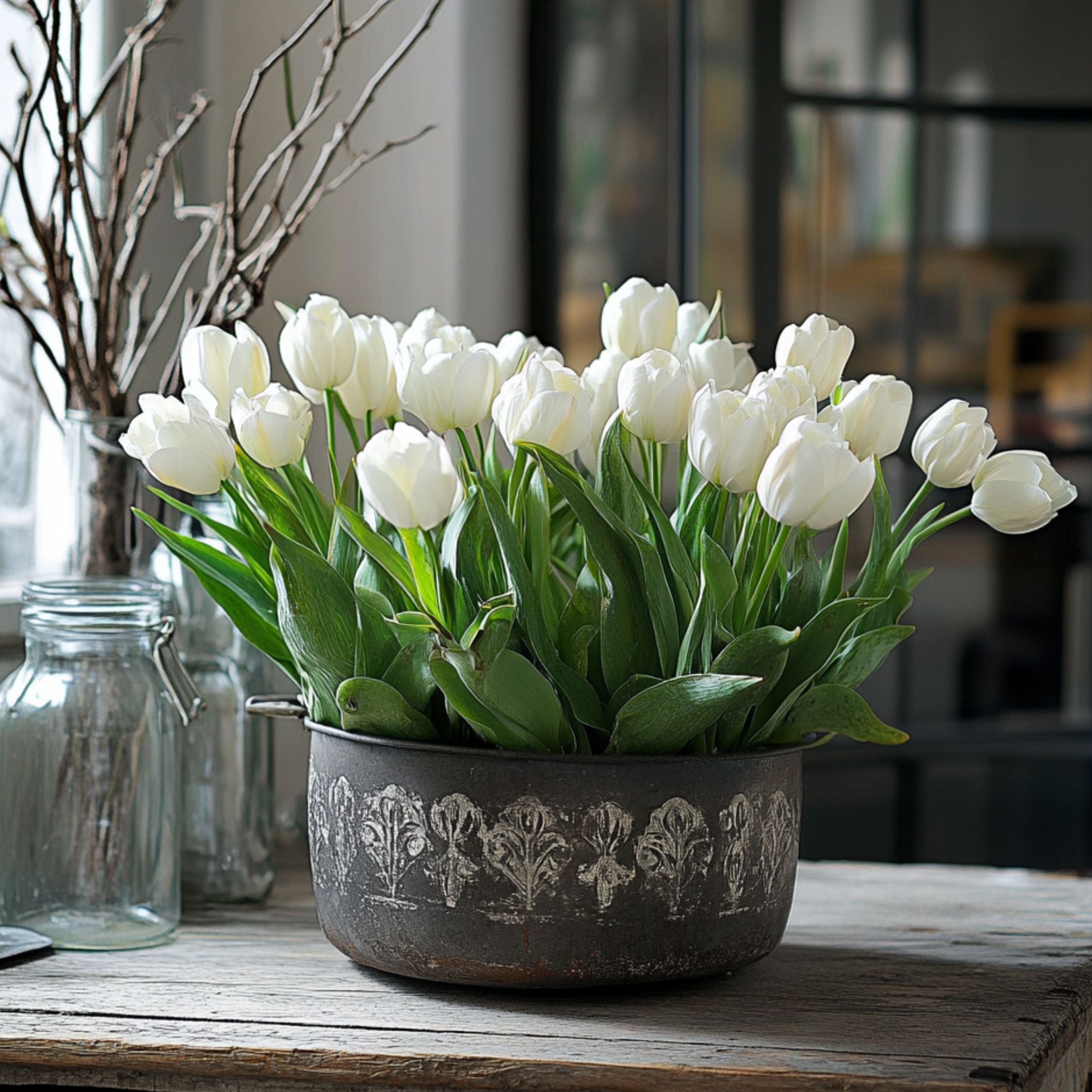 Lot De 14 Tulipes Northcap – Plante D'Extérieur