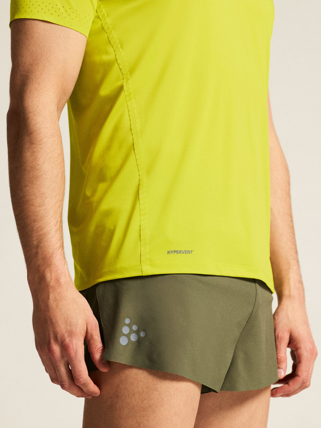 T-Shirt Manches Courtes Pro Hypervent 2 - Pear - Homme