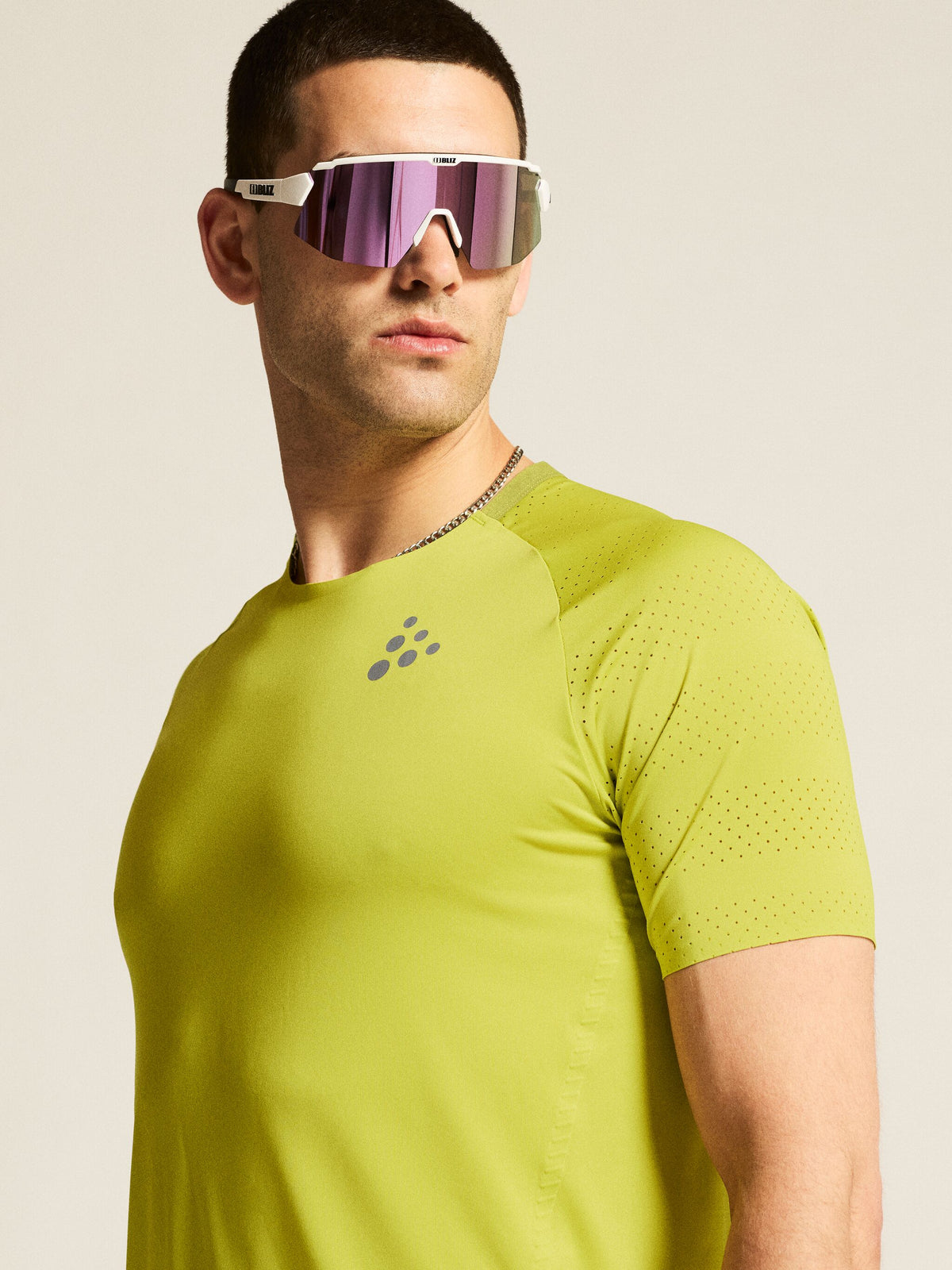 T-Shirt Manches Courtes Pro Hypervent 2 - Pear - Homme