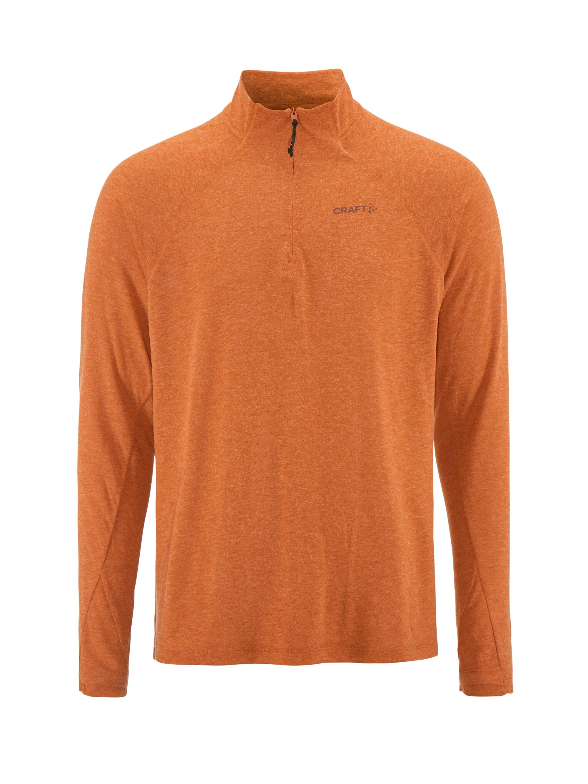 T-Shirt Manches Longues Laine - Buff/Melange - Homme
