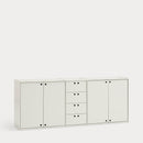 Wally - Buffet 4P - Crème