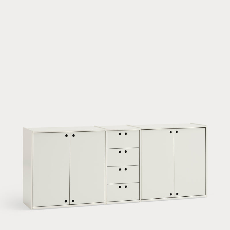 Wally - Buffet 4P - Crème