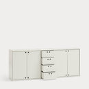 Wally - Buffet 4P - Crème