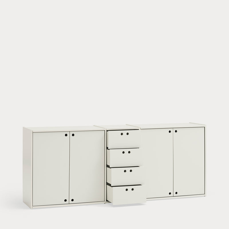 Wally - Buffet 4P - Crème