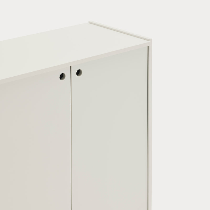 Wally - Buffet 4P - Crème