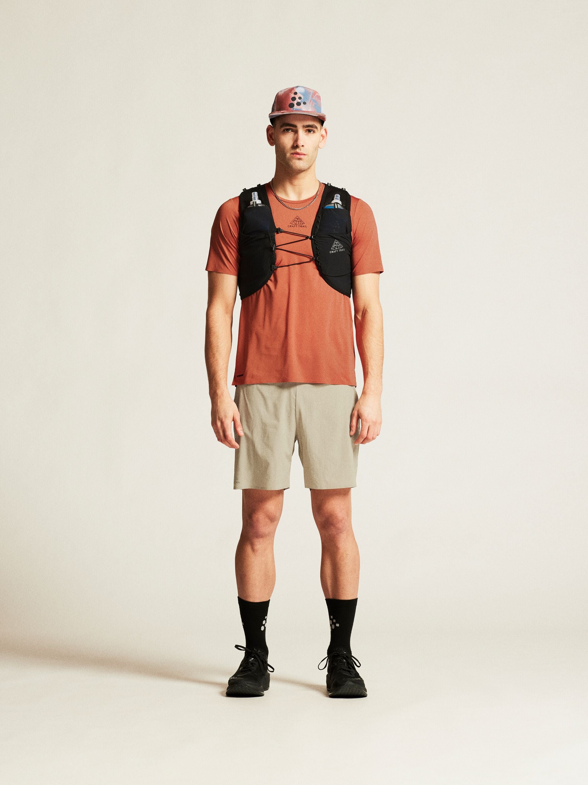 T-Shirt Manches Courtes De Trail Pro 2 - Sequoia - Homme