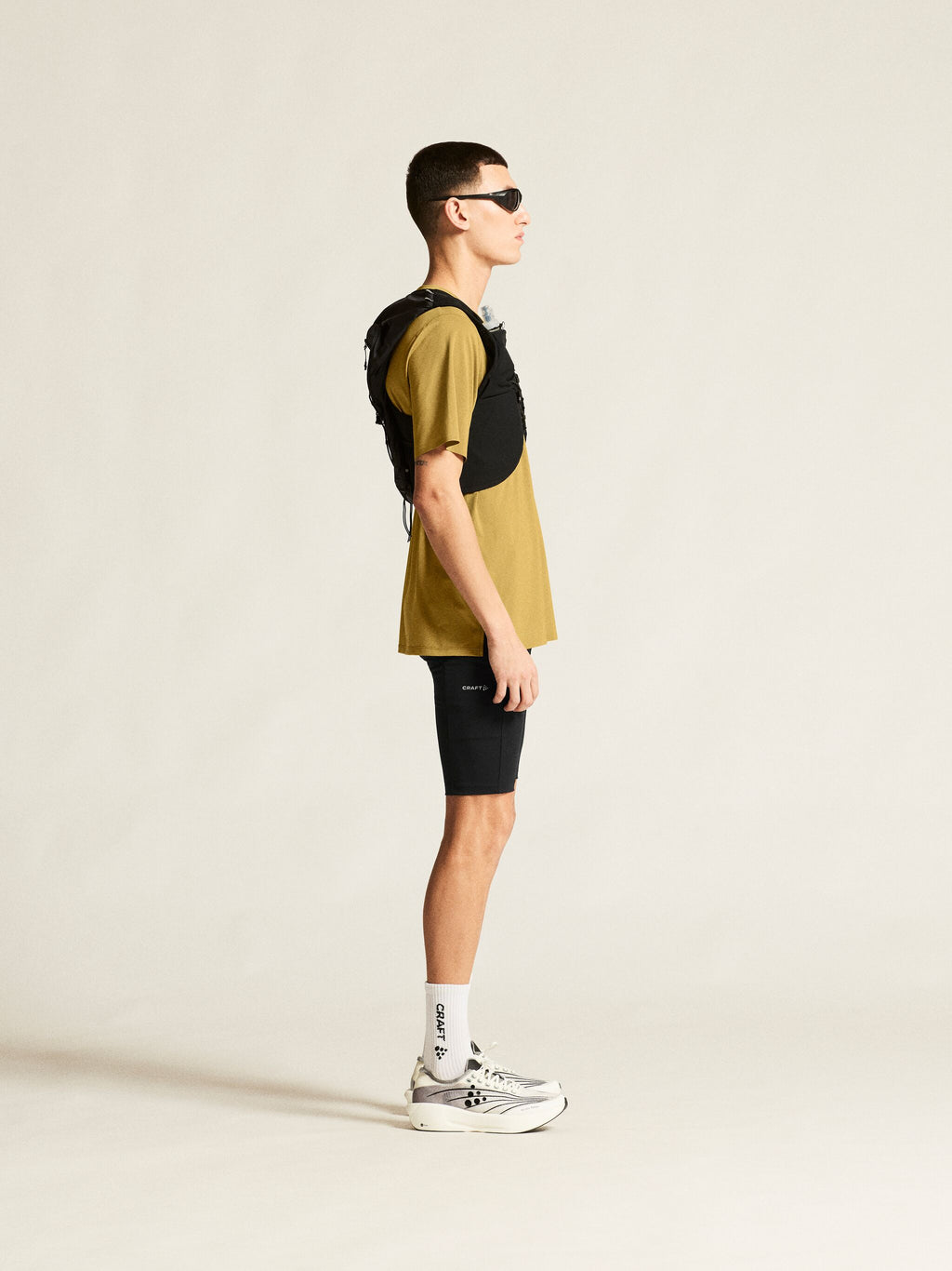 T-Shirt Manches Courtes De Trail Pro 2 - Vert - Homme