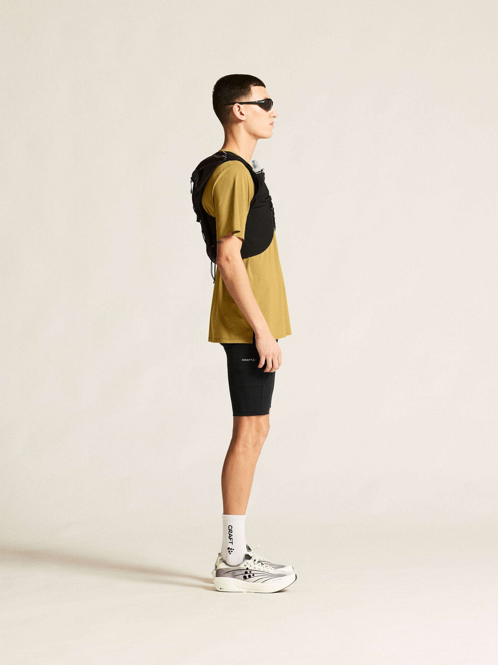 T-Shirt Manches Courtes De Trail Pro 2 - Vert - Homme