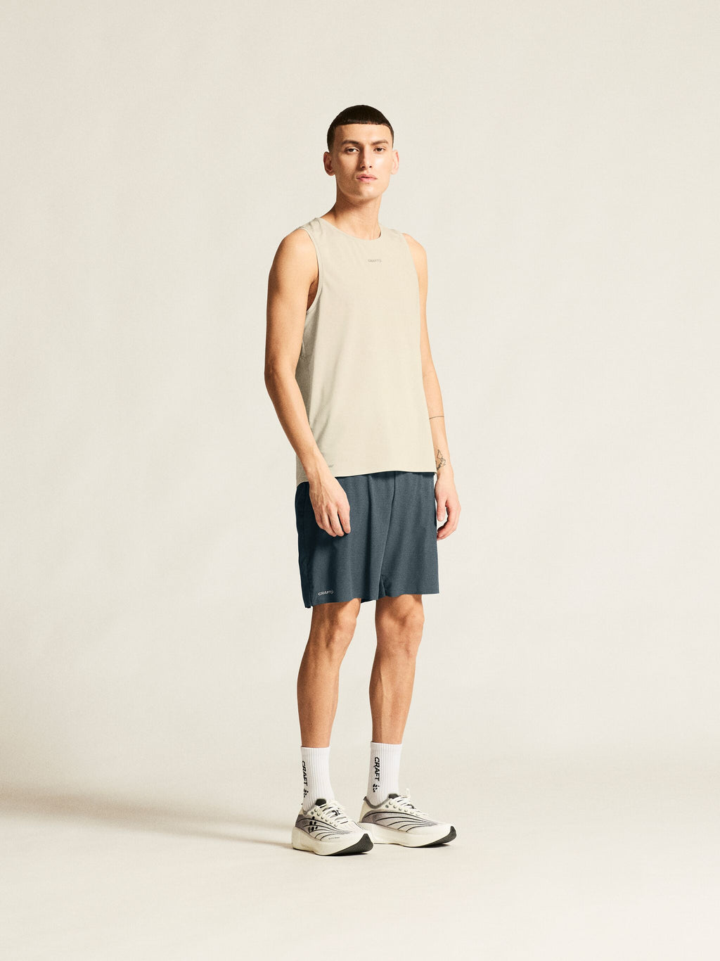 Pro 2 Trail Tank Top - Beige - Men's