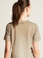 T-Shirt Manches Courtes De Trail Pro 2 - Hay - Femme