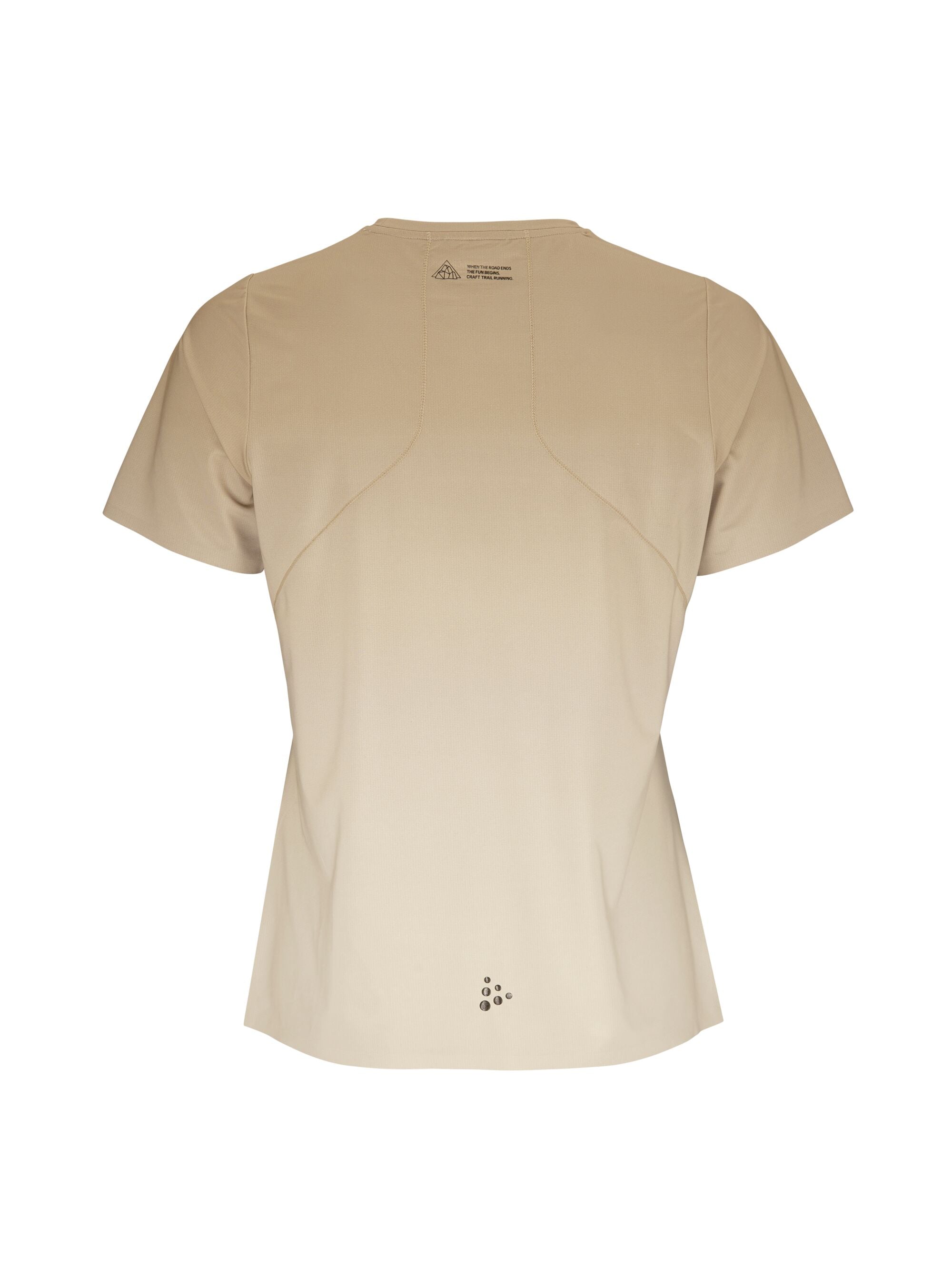 T-Shirt Manches Courtes De Trail Pro 2 - Hay - Femme