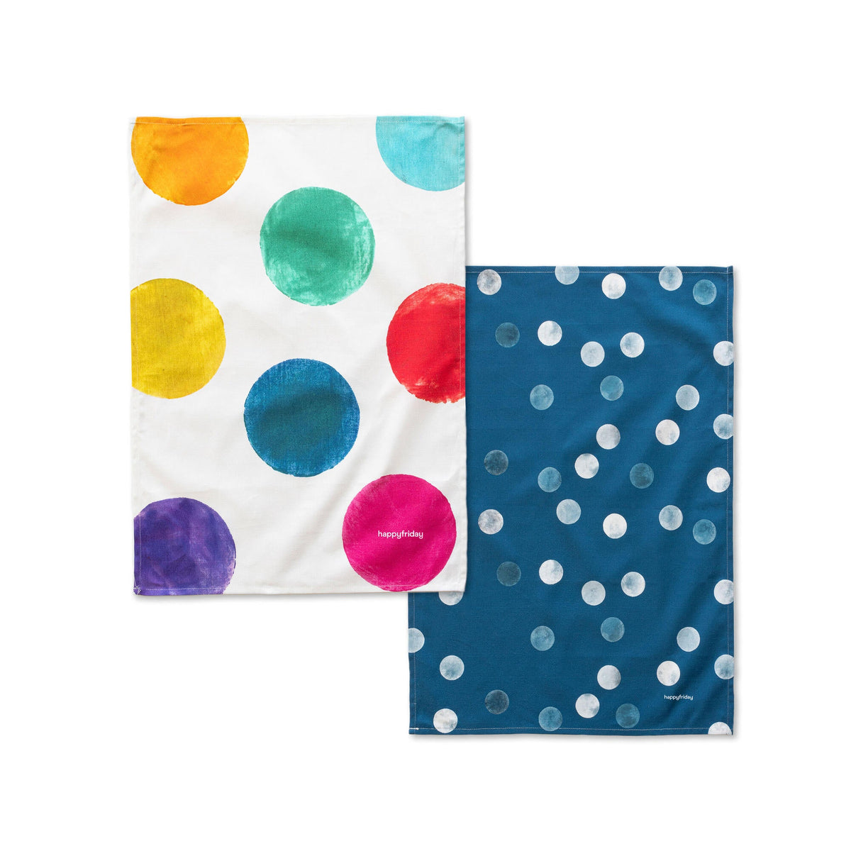 Strofinaccio (2 Pezzi) Confetti - Multicolore