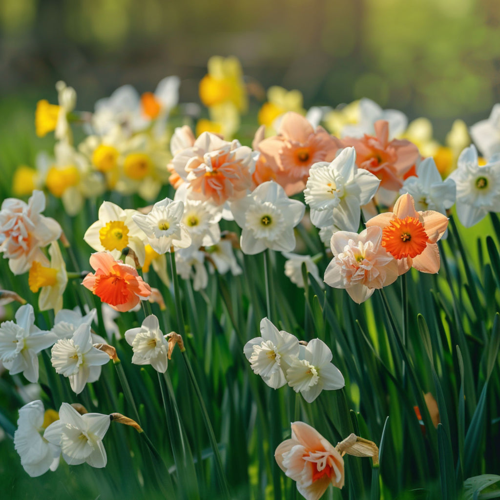 Mezcla de 10 narcisos de flores dobles – Planta de exterior