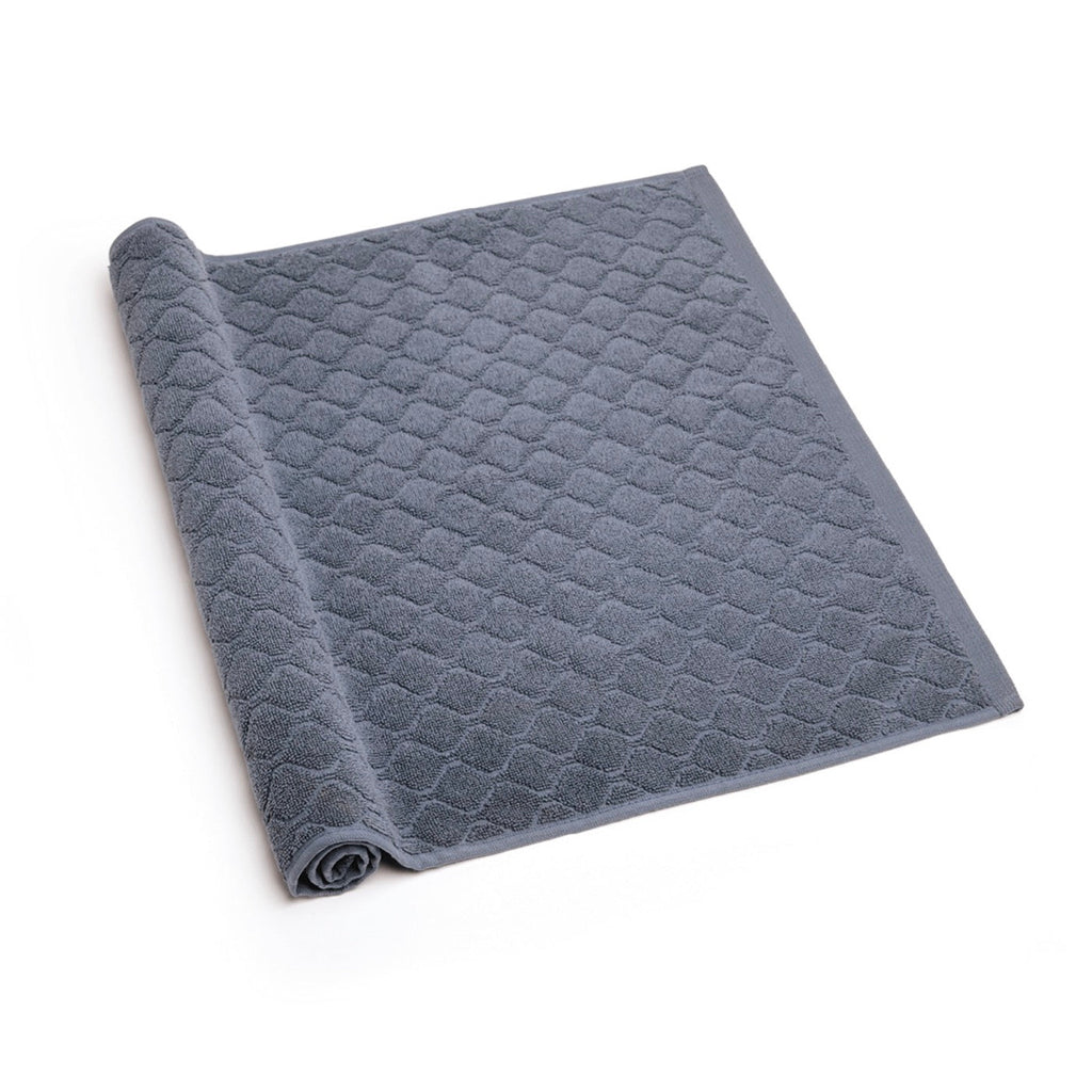 Tapis De Bain - Bleu Gris