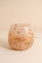 Coppra - Pot - Verre - Rose Poudré