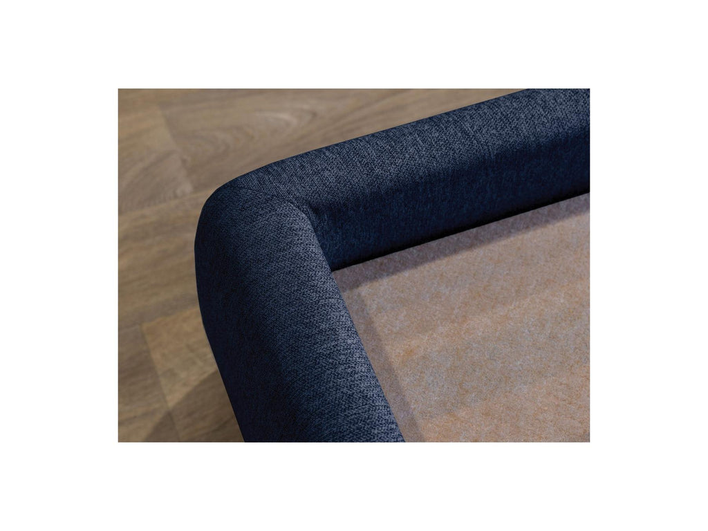 Garance - Cama con arcón con cabecero efecto almohada