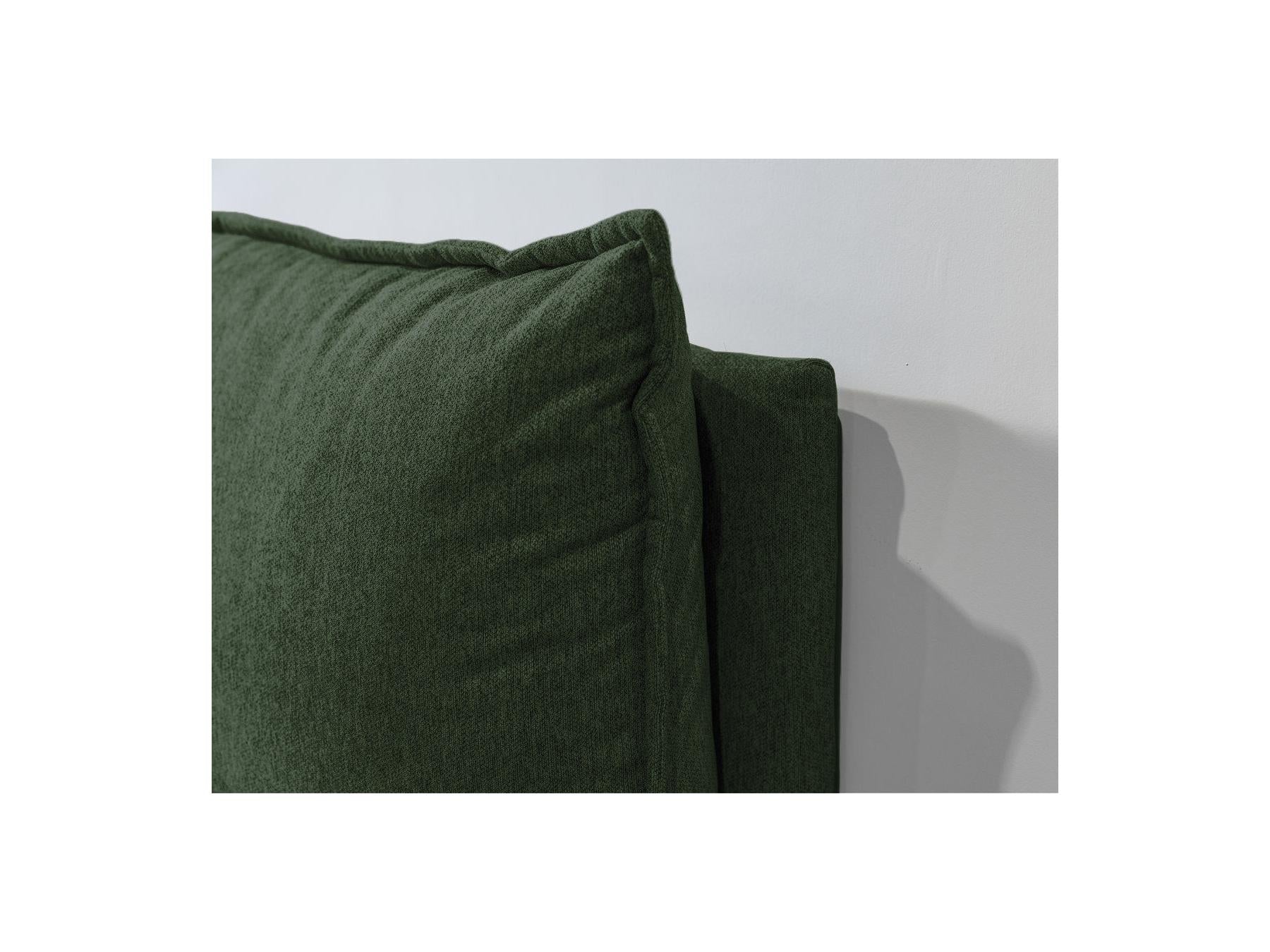 Garance - Cama con arcón con cabecero efecto almohada
